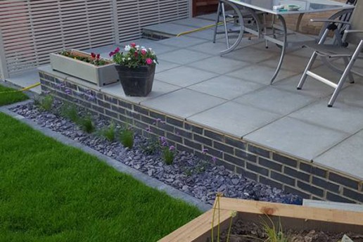 Composite deck porcelain slabs - Bishop's Stortford - 6