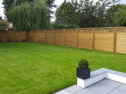 Garden grass area